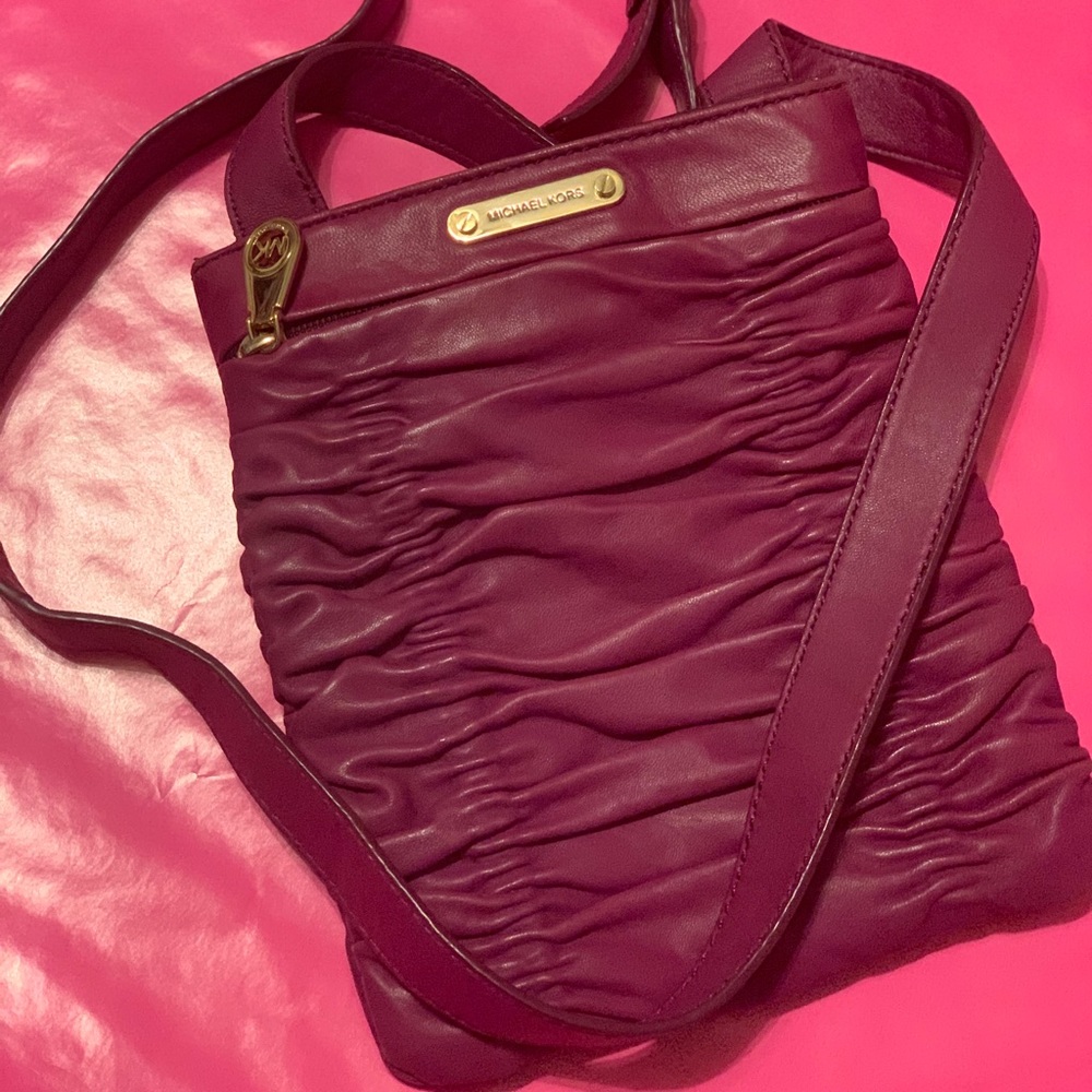 Michael Kors Crossbody Bag in Plum